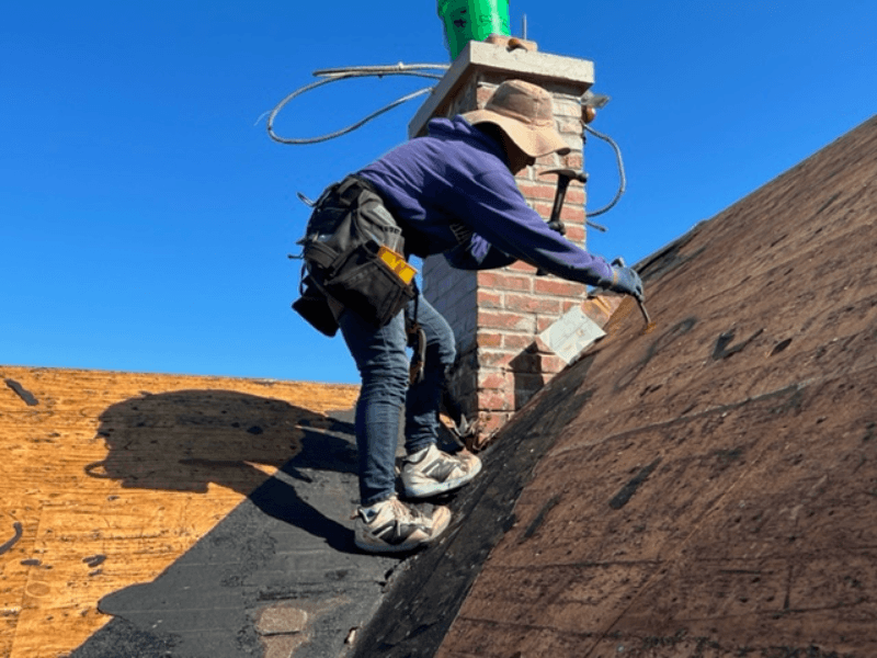 Proper preparation for new roof