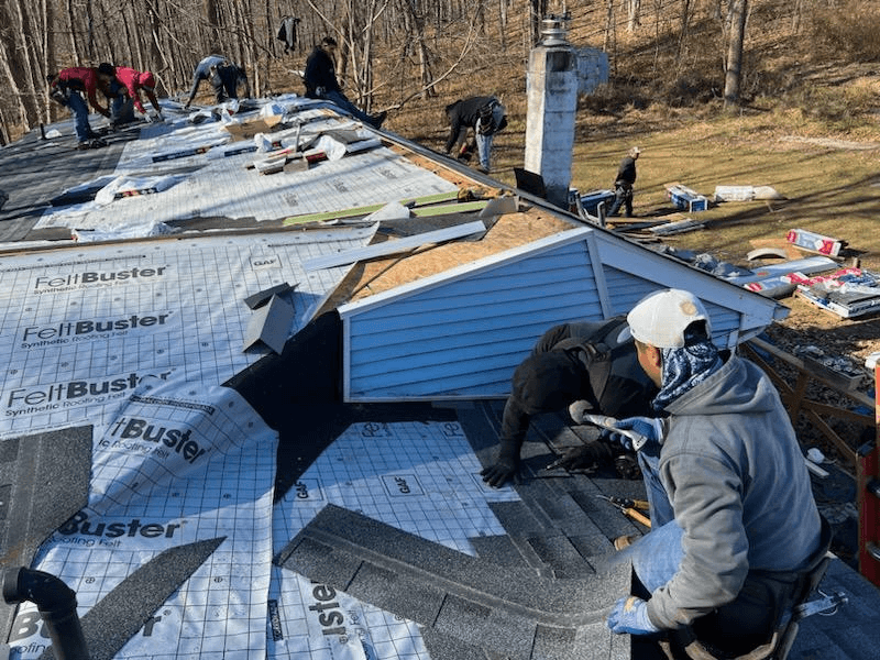 Shingle Roof Install