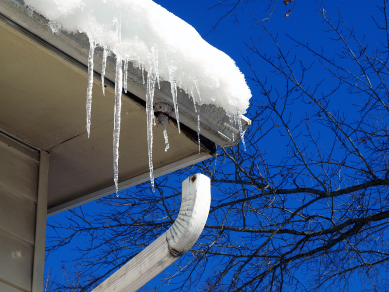 How to fix ice dams on roof