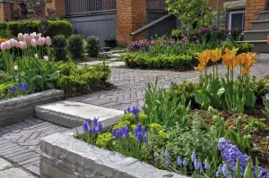 hardscape walkway hardscape walkway