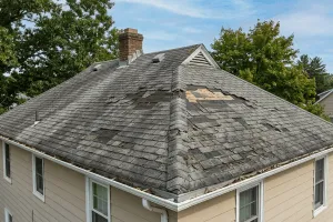 missing shingles
