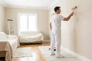 painting a room